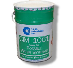 cim 1061 NSF 61 approved coating